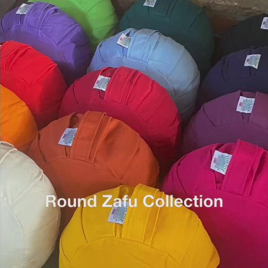 Video collection of Zafu cushion colour stills